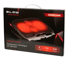 Chladicí podložka Hurricane 4 Fan / Chladicí podložka / 4x ventilátor
