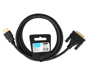 Kabel HDMI - DVI černá / Kabel / 2 m / Full HD 1080p / konektory M-M