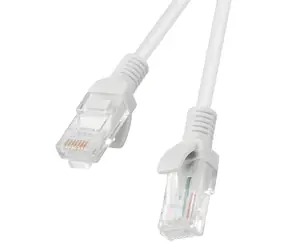Lanberg UTP CAT5E 0,5m šedá / Patch kabel / RJ45-RJ45 / 10-pack / Fluke Passed