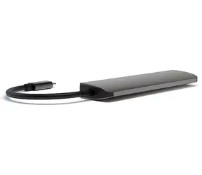 4smarts HUB 6v1 USB-C DeX šedá / USB-C / 2x USB-A 3.0 / HDMI 4K / SD/MicroSD / PD 100W