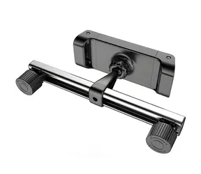 AWEI X40 černá / Držák do auta / Za opěrku hlavy / 45-180 mm