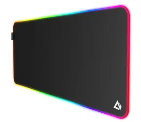 KM-P7 RGB herní podložka / Herní podložka pod myš / XXL / 900 x 400 x 4 mm / RGB podsvícení