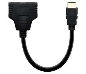 AK-77 Pasivní HDMI splitter / HDMI splitter / 1x HDMI (M) - 2x HDMI (F) / bez napájení
