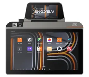 D3 Mini GMS / POS terminál / Android 13 / 10,1"+4" displej / 3/32GB / 4G / Tiskárna 80 mm / Skener