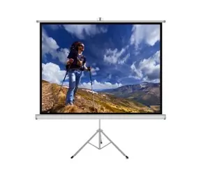 TS-84 plátno stojanové 84" (4:3) / Projekční plátno / 170 x 127 cm / na trojnožce / ruční