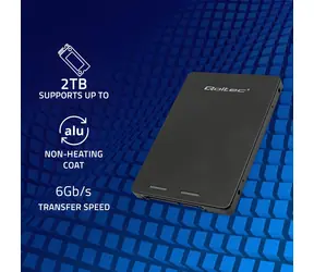 Adaptér M.2 NGFF SATA na SATA III černý / Adaptér / SATA 6Gb/s / Podpora SSD do 2TB