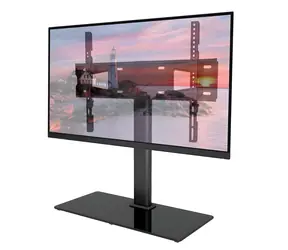 Techly Podlahový stojan TV černá / Podlahový stojan pro TV / 32-65” / VESA / nosnost 45 kg / nastavitelný