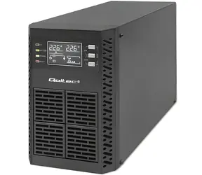 UPS 1000VA On-line / Záložní zdroj UPS / 1000 W / LCD displej / EPO / USB