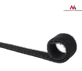 Maclean MCTV-542 / Organizér kabelů / Suchý zip / 20 mm / 15,3 m
