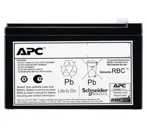 APC Náhradní baterie pro UPS SRV3KI-E černá / Baterie pro UPS / 72V DC / 9Ah / VRLA / 0-40°C