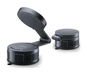 Spigen MFT35-1 černá / Držák do auta / MagSafe / Palubní deska, čelní sklo