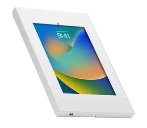 Maclean MC-474W bílá / Držák tabletu na stěnu / 9,7-11" / zámek proti krádeži