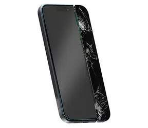 Crong Nano Glass / Hybridní sklo / Apple iPhone 16 / iPhone 15