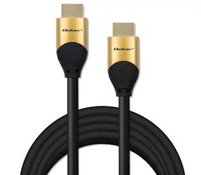 OEM HDMI 2.1 5m černý / Kabel HDMI / Ultra High Speed / 8K 60Hz / 48 Gb/s / pozlacené konektory