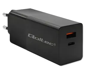 Power Pro GaN nabíječka 100W černá / Nabíječka / USB-C PD3.0 / USB-A / 5-20V / 1,5-5A