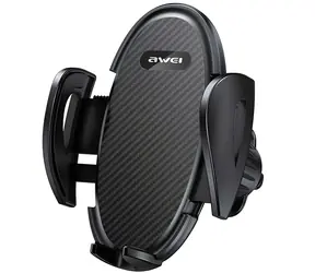 AWEI X38 černá / Držák do auta / do ventilace / univerzální / 4,0-6,8”