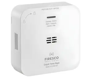 Firesco FCO-850 WF / Detektor oxidu uhelnatého / Wi-Fi / Tuya Smart Life / 85 dB