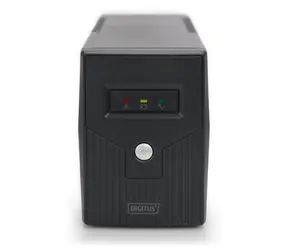 Digitus LED BASIC 600VA/360W černá / UPS / Line-Interactive / 12V/7Ah / AVR / 2x Schuko