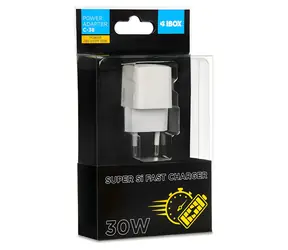 C-38 bílá / Nabíječka / USB-C / PD 30W / QC 3.0