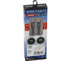 Compass SPEED nabíjecí kabel USB-C - USB-C / Nabíjecí kabel / 1,5 m