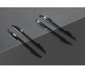Compass Chránič dveří CARBON 4ks / Chránič dveří / Samolepicí / Karbonový design
