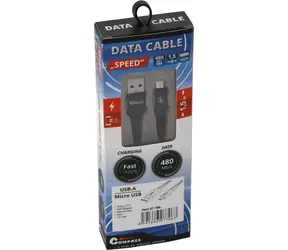 Compass SPEED nabíjecí kabel USB-A - micro USB / Nabíjecí kabel / 1,5 m