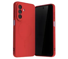 Mercury Semi-Silicone MagSafe červená / Kryt / Samsung Galaxy A27 / MagSafe / Silikon
