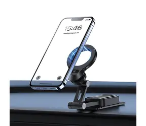 USAMS ZJ076 černá / Držák do auta / Magnetický / Na palubní desku / Univerzální