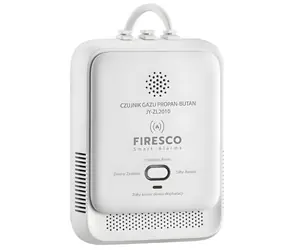 Firesco JY-ZL2010 / Detektor plynu / Propan-butan (LPG) / 220-240V / Optická a akustická signalizace