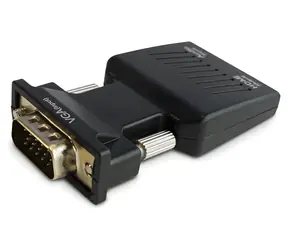 Adaptér VGA na HDMI + audio CL-145 / Adaptér / Full HD 1080p