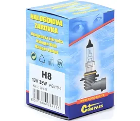 COMPASS Žárovka H8 / 12V / 35W / Patice PGJ19-1