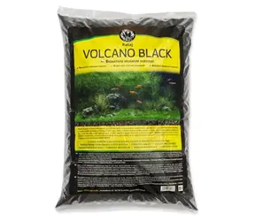 Rataj Volcano Black / Akvarijní substrát / černý / 8 l / zrnitost 2-5 mm