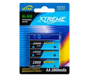 XTREME AA 2800mAh 4 ks / Nabíjecí baterie / Ni-MH / 1,2 V