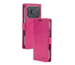 Mercury BlueMoon Diary MagSafe Hot Pink / Flipové pouzdro / iPhone 17 Pro / 18 Pro / MagSafe