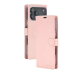 Mercury BlueMoon Diary MagSafe iPhone 17 Pro Max, 18 Pro Max Rose Gold / Pouzdro / Flip / MagSafe
