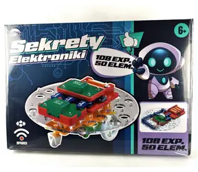 Sada Tajemství elektroniky - Inteligentní vozidlo / Výuková stavebnice / Elektronika pro děti