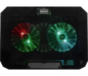 NS-510 černá / Chladicí podložka pod notebook / 15.6" / RGB / 2x USB / 2W