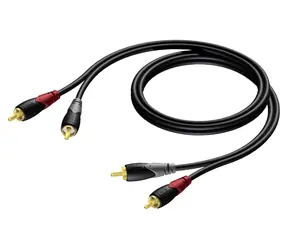 Procab CLA800/0.5 / Audio kabel / CINCH (RCA) / Propojovací / 0,5 m