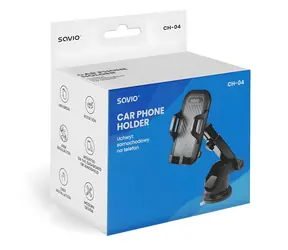 SAVIO CH-04 / Držák telefonu do auta