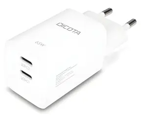 GaN USB nabíječka 65W bílá / Nabíječka / 2x USB-C