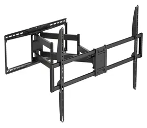 Držák TV na stěnu 50-105" černý / Držák TV / plně pohyblivý / VESA do 900x600 mm / nosnost 75 kg