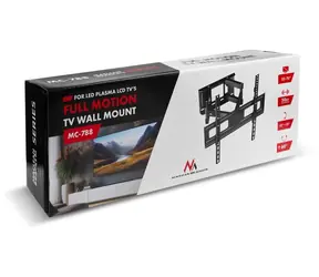 Maclean MC-788 / Nástěnný držák pro TV / 32-75" / VESA 400x400 / nosnost 50 kg