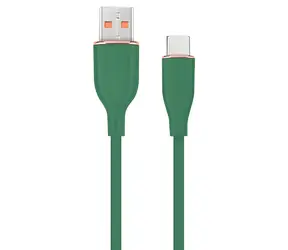 Kabel USB-A (M) - USB-C (M) 1,5 m zelená / Kabel / Nabíjecí a datový