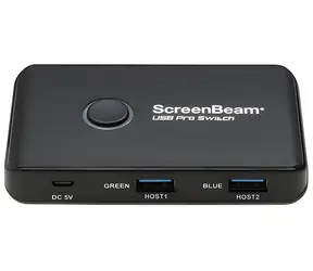 ScreenBeam USB Pro Switch černá / USB přepínač / 6x USB 2.0 / Kompatibilní se ScreenBeam