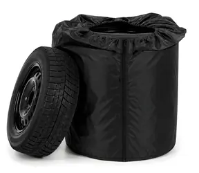 SIXTOL CAR TIRE COVER UNI / Vak na uskladnění pneumatik / pro 4 pneumatiky / 80 × 120 cm