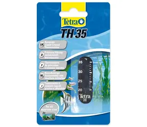 Tetra TH35 / Akvarijní teploměr / Samolepicí / LCD displej / 20-35°C / 5,5x1,8 cm