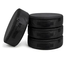 SIXTOL CAR TIRE COVER PRO M / Sada obalů na pneumatiky / 14"–15" / 4 ks
