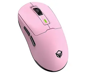 Meetion GW24 růžová / Herní myš / optická / 8000 DPI / Tri-Mode / RGB