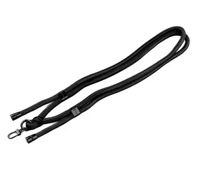 ER Universal Lanyard černá / Šňůrka na telefon / univerzální / nastavitelná délka