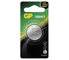 GP CR2477 / Knoflíková baterie / Lithiová / 590 mAh / 3V